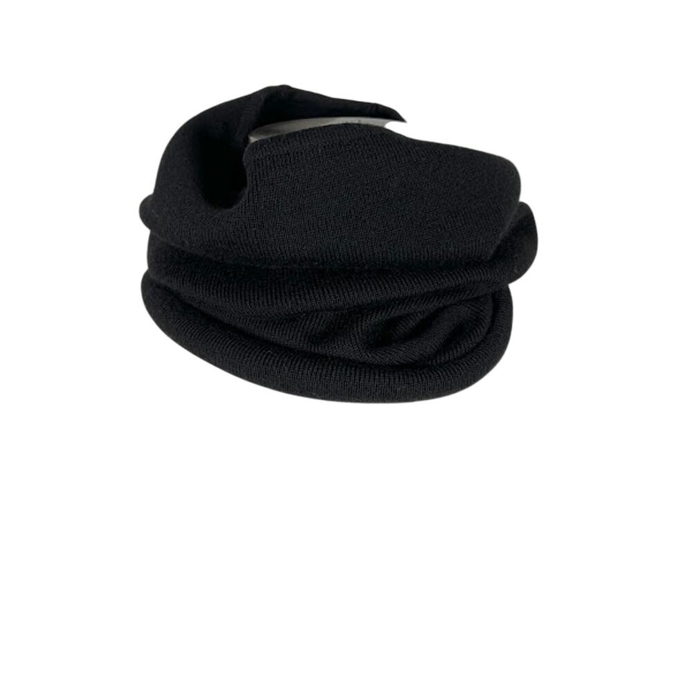 Vtg Obermeyer Sport Women's Neck Gaitor Wool Acrylic Blend Black Warmer Unisex